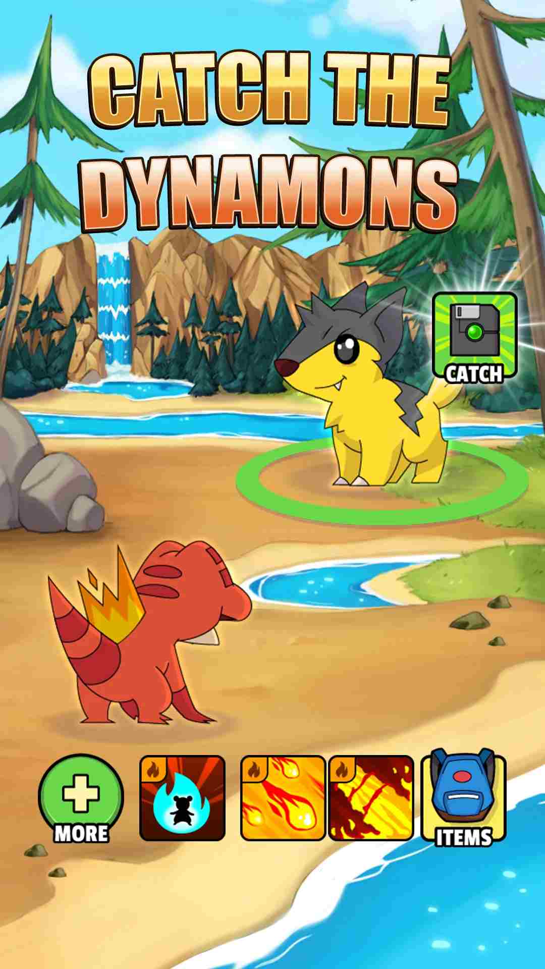 Dynamons World mod apk screenshot