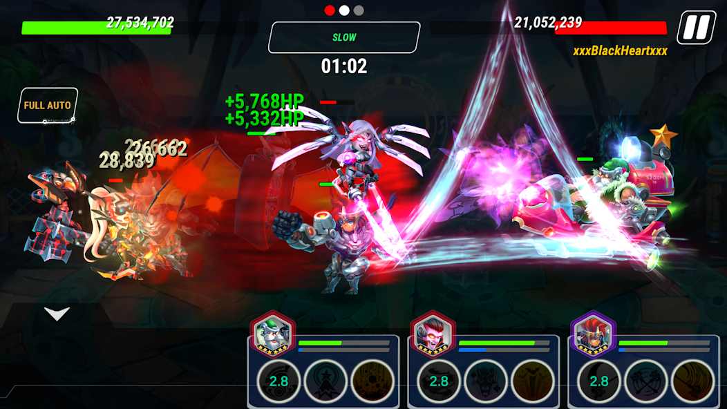 Heroes Infinity mod apk screenshot