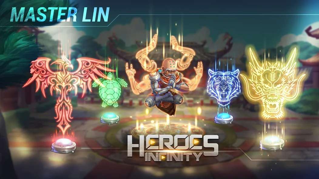 Heroes Infinity mod apk screenshot