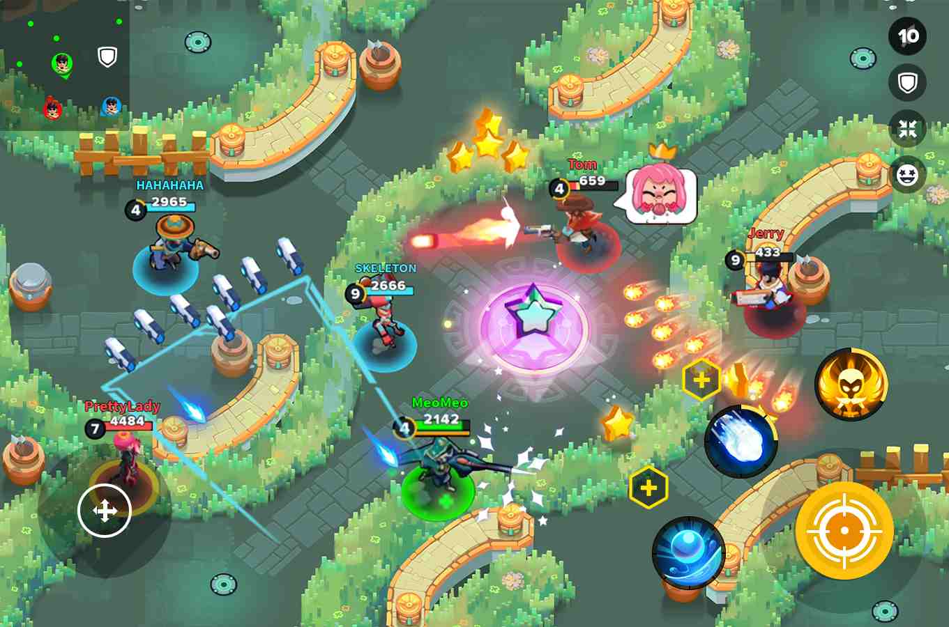 Heroes Strike mod apk screenshot