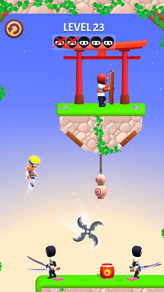 Kunai Master mod apk screenshot