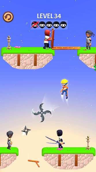 Kunai Master mod apk screenshot