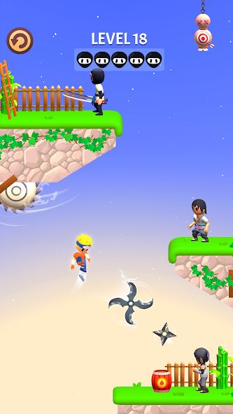 Kunai Master mod apk screenshot