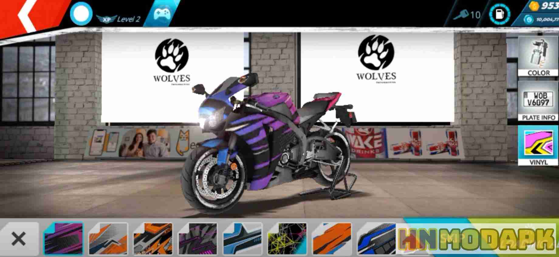 Hack Motor Bike: Xtreme Races MOD (Menu Pro, Tiền, Vàng Full, Phương Tiện, Giao Dịch) APK 2.4.5
