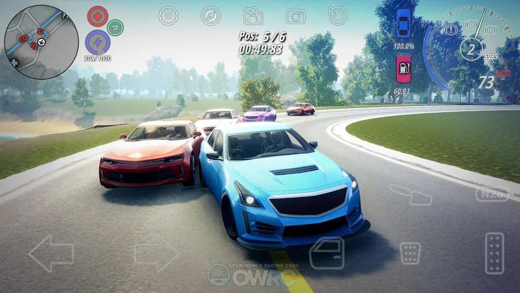 Hack OWRC: Open World Racing Cars MOD (Pro Menu, Free Shopping, No Ads) APK 1.0156