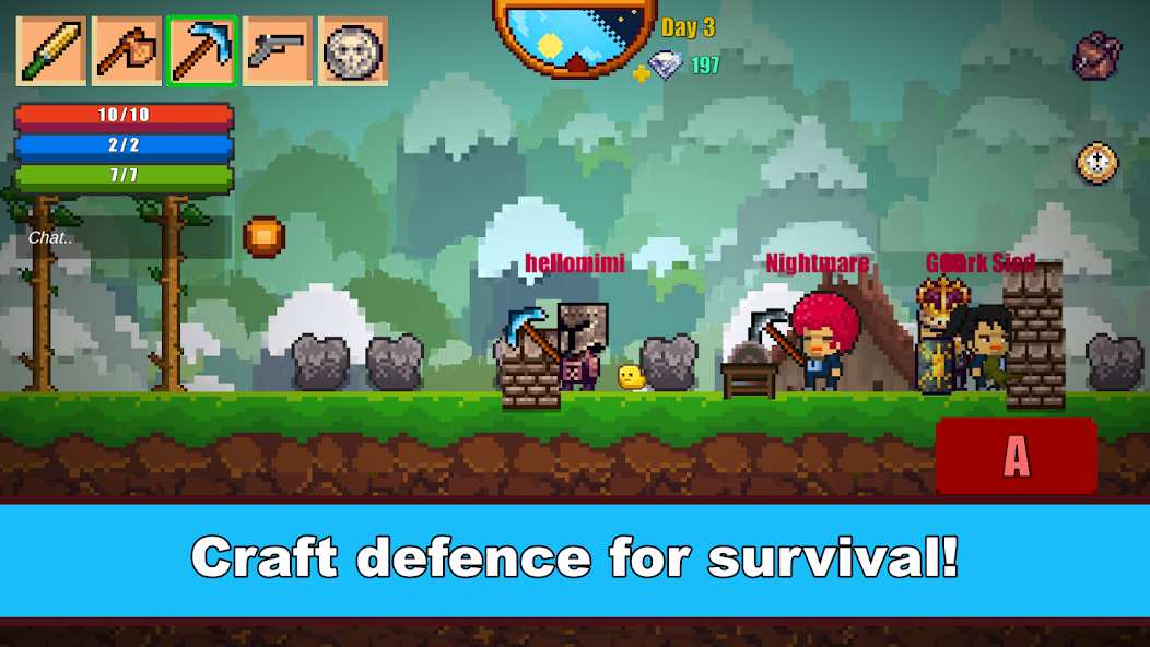 Pixel Survival Game 2 mod apk screenshot