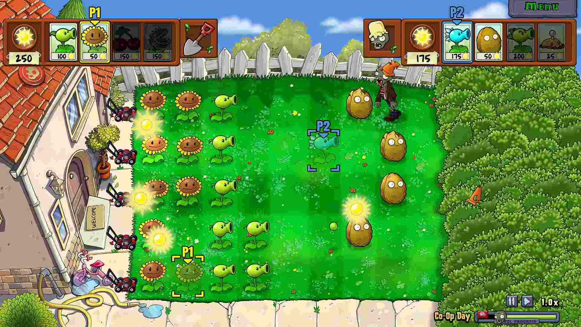 Plants vs Zombies mod apk screenshot