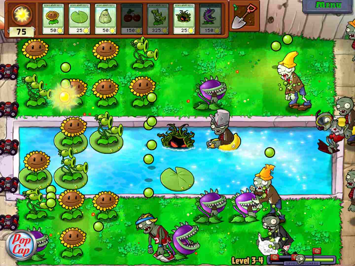 Plants vs Zombies mod apk screenshot