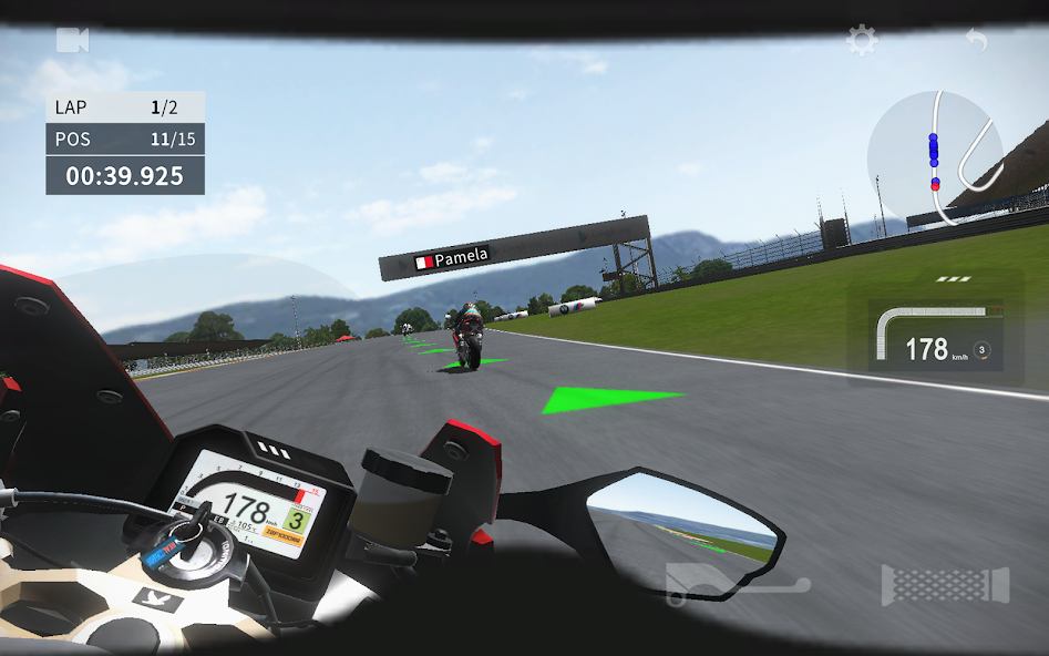 Real Moto 2 mod apk screenshot