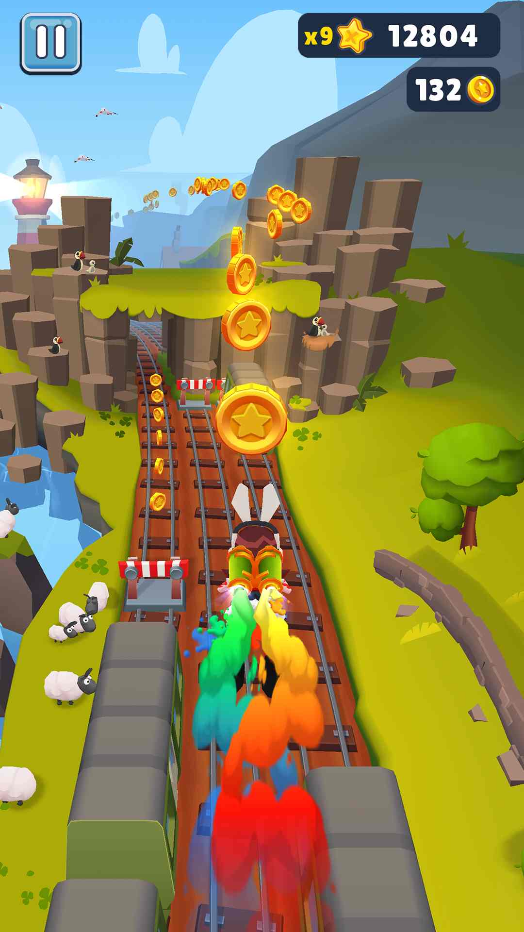 Subway Surfers mod apk screenshot