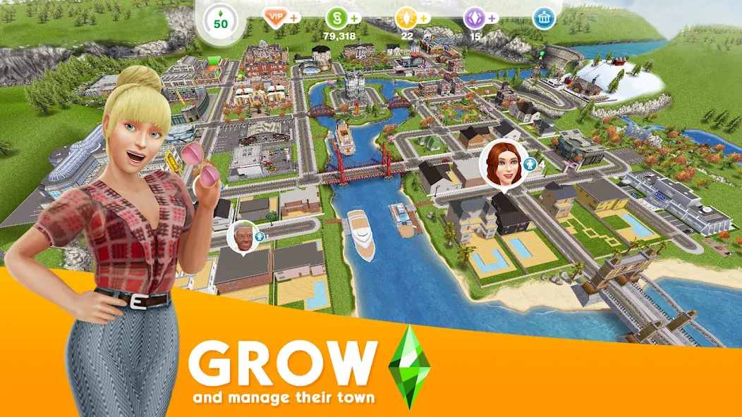 The Sims FreePlay mod apk screenshot