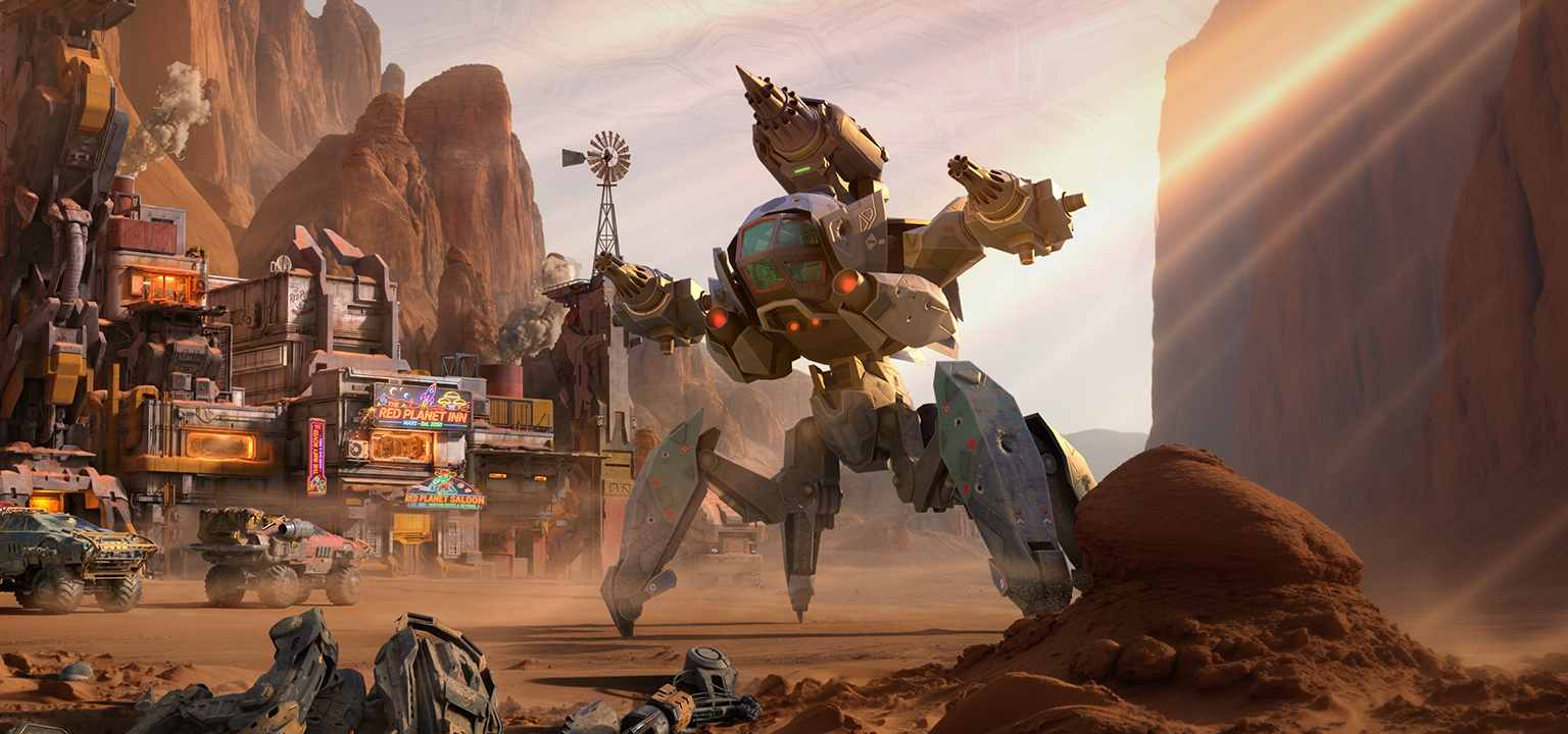 War Robots mod apk screenshot