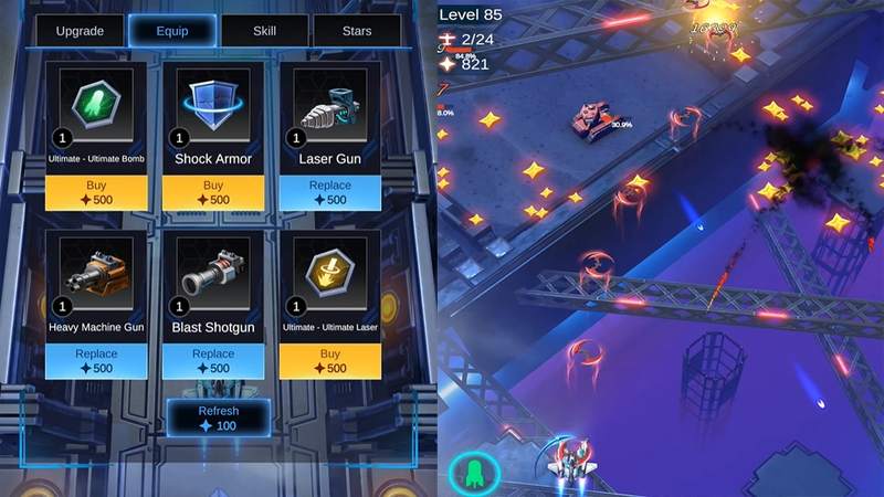 Wing Fighter mod apk screenshot