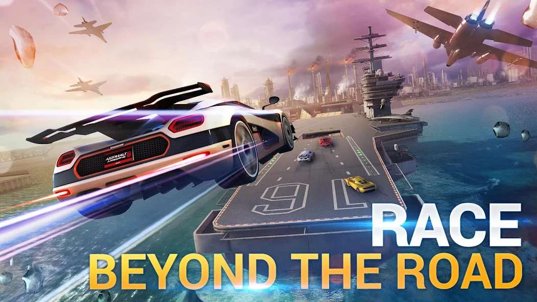 Asphalt 8 - Car Racing Game mod apk screenshot