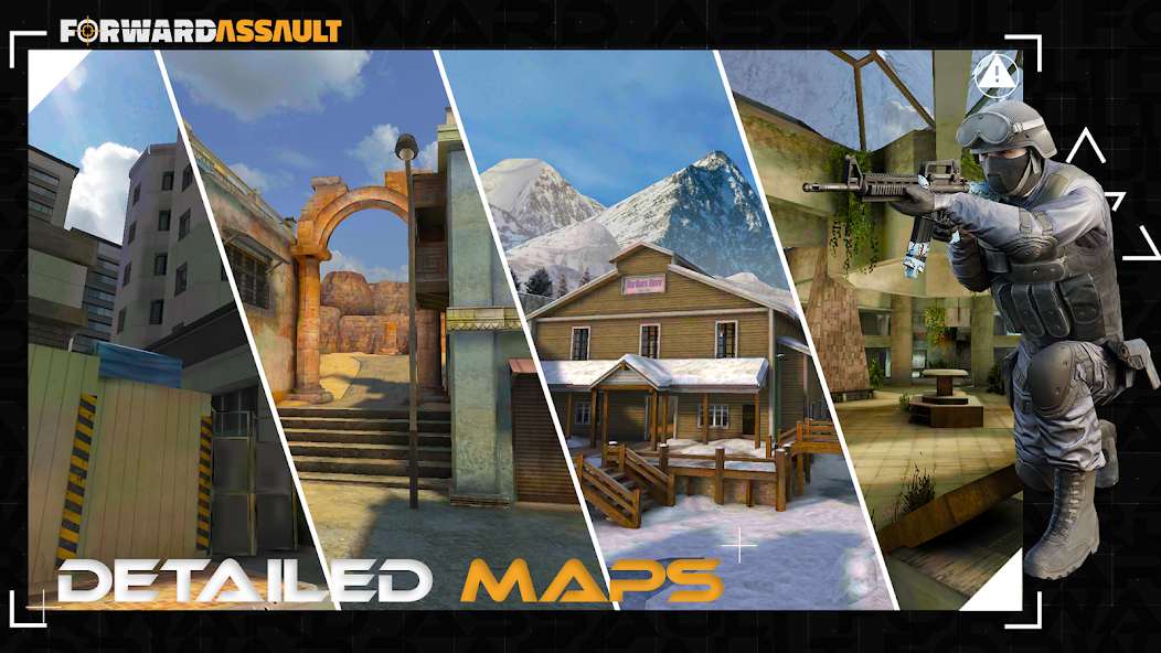 Forward Assault mod apk screenshot