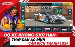 Racing Legends Funzy Phần Thưởng Hấp Dẫn