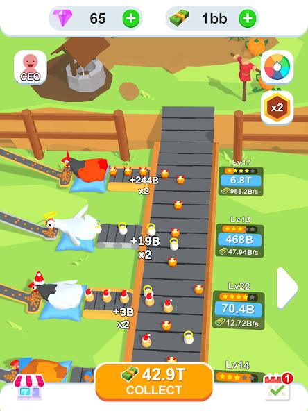 Idle Egg Factory mod apk screenshot