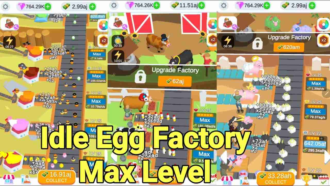 Idle Egg Factory mod apk screenshot
