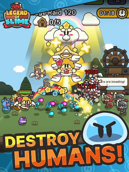 Legend of Slime mod apk screenshot