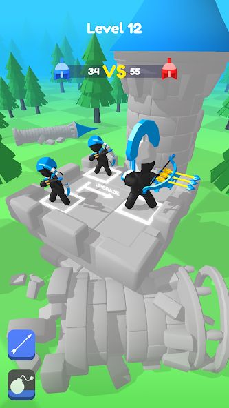 Merge Archers mod apk screenshot