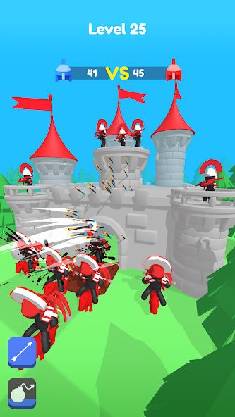 Merge Archers mod apk screenshot