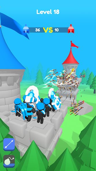 Merge Archers mod apk screenshot