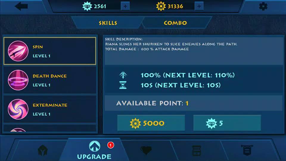 Shadow Fighter mod apk screenshot