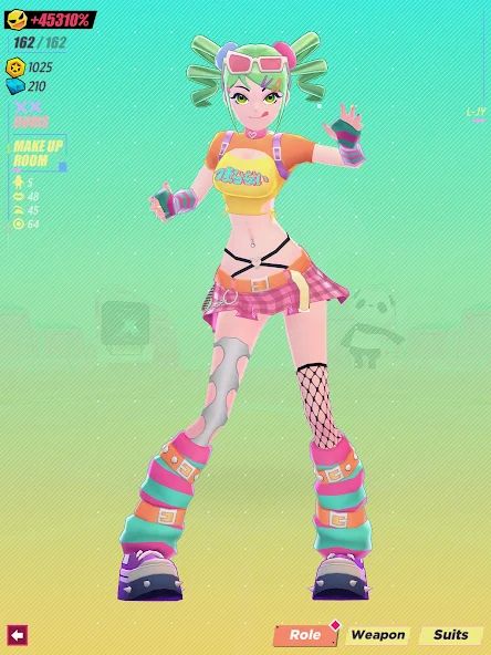 Slash & Girl - Endless Run mod apk screenshot