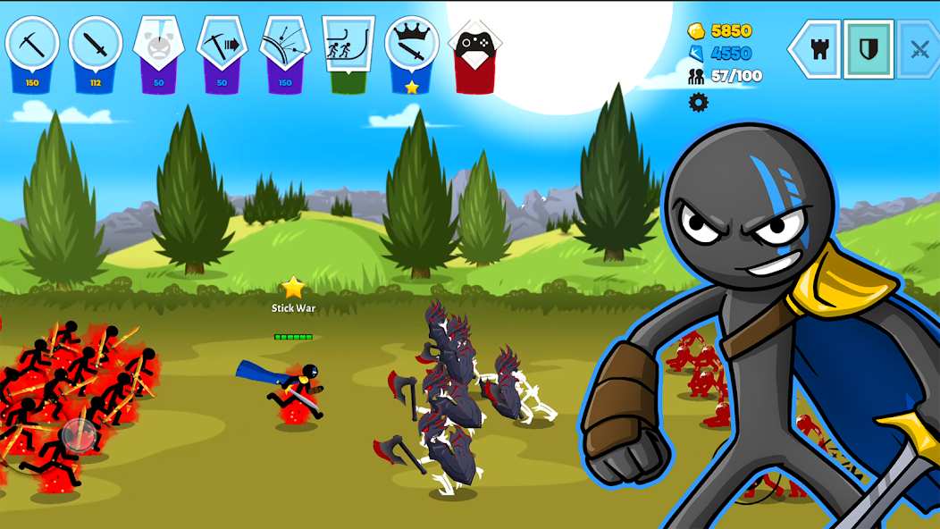 Stick War: Saga mod apk screenshot