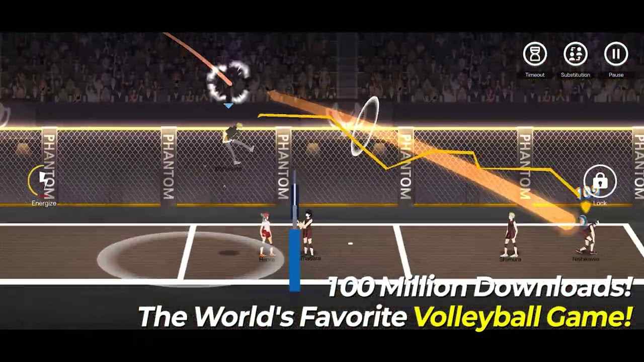 The Spike Cross - Volleyball mod apk screenshot