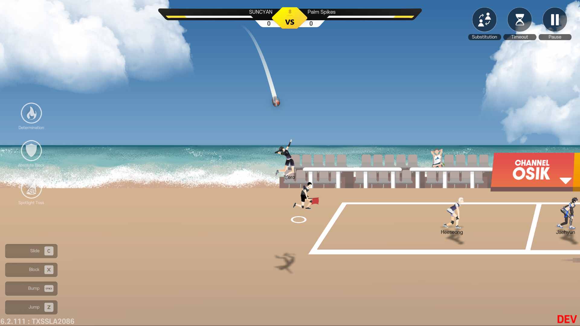 The Spike Cross - Volleyball mod apk screenshot