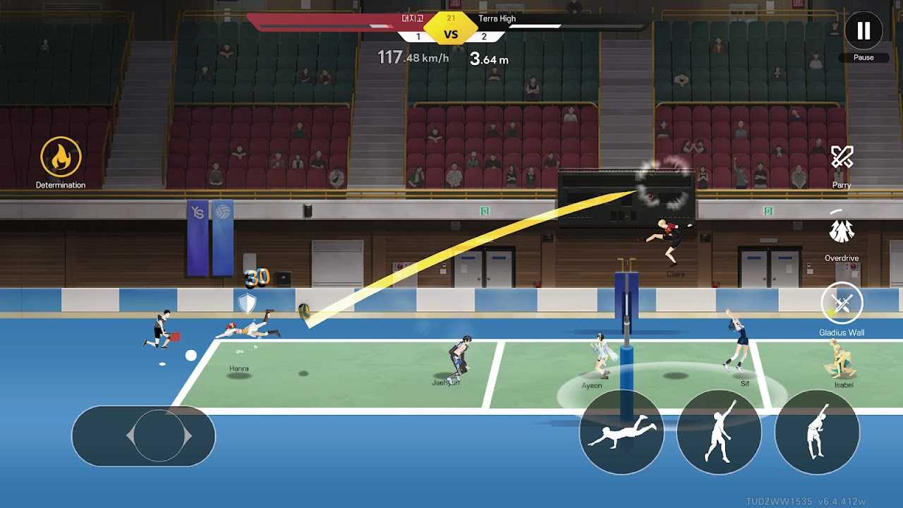The Spike Cross - Volleyball mod apk screenshot