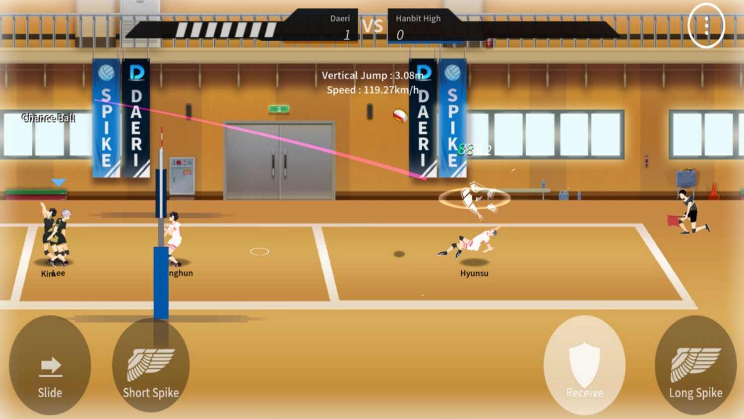 The Spike Cross - Volleyball mod apk screenshot