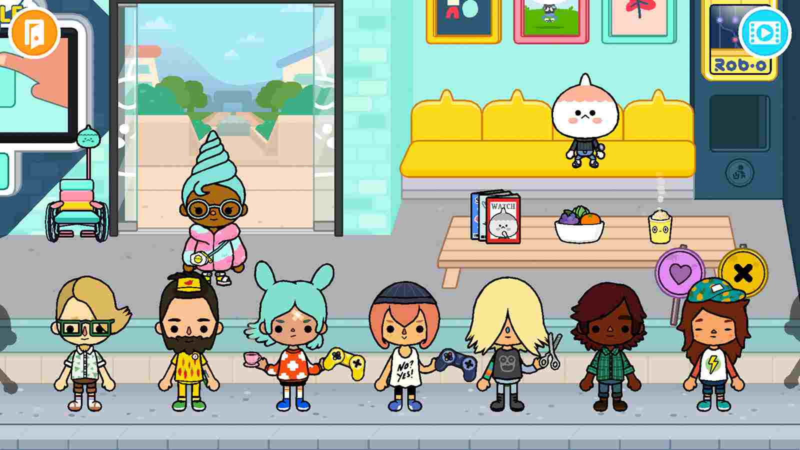 Toca Life World: Build a Story mod apk screenshot