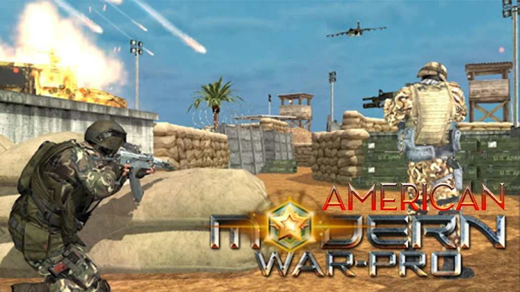 Hack American Modern War Pro Game MOD (Pro Menu, Full Money) APK 4.2