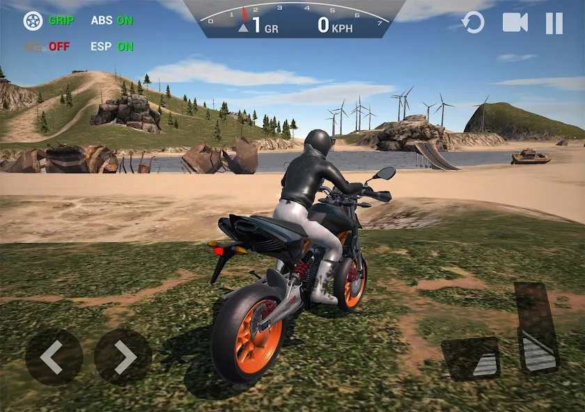 Bản đồ đa dạng mang lại trải nghiệm lái xe độc đáo Ultimate Motorcycle Simulator MOD