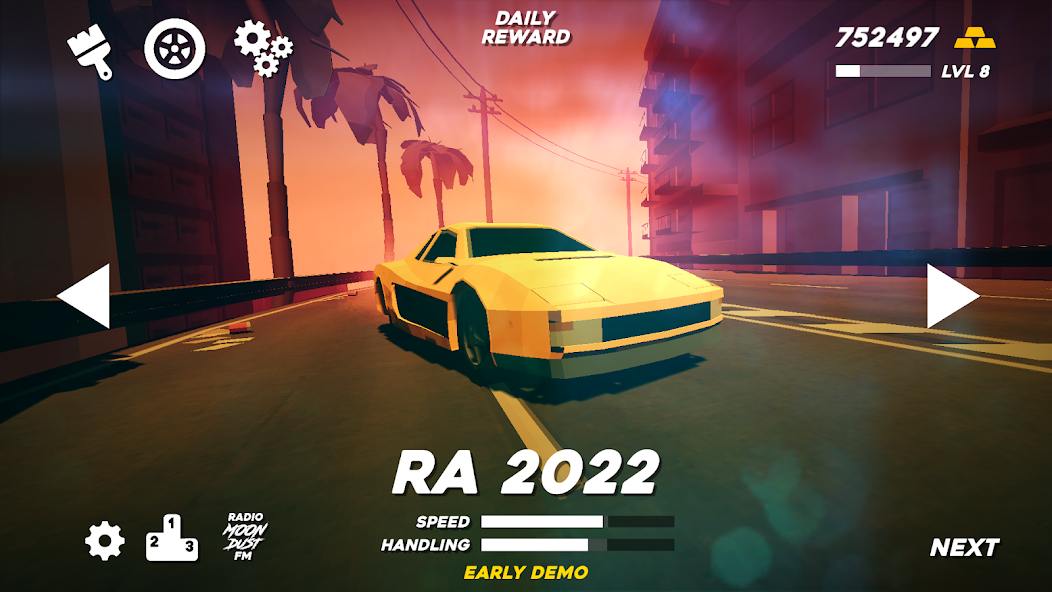 Starting from low performance racing cars gradually unlock many types of cars with unique characteristics Pako Highway MOD