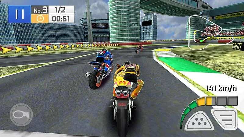 Diverse game modes bring unique racing experience Real Bike Racing