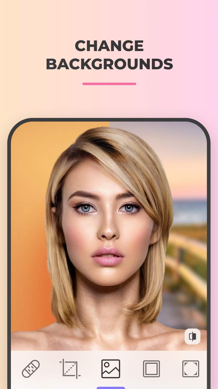 Chế độ làm đẹp với các tuỳ chọn khác nhau FaceApp Pro MOD