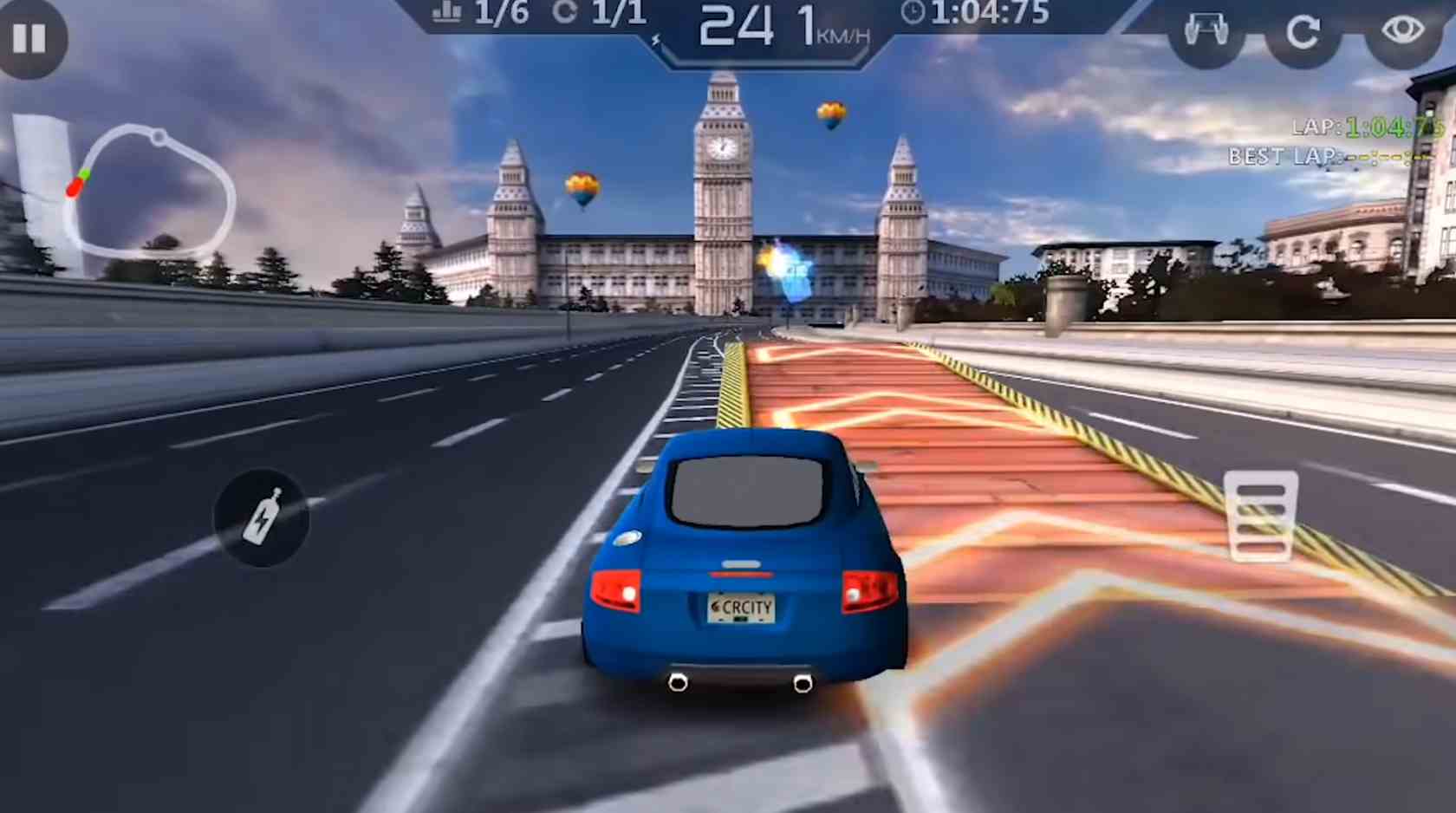 Cơ Chế Lái Xe Đơn Giản Với Khả Năng Bứt Tốc Bất Ngờ City Racing 3D MOD