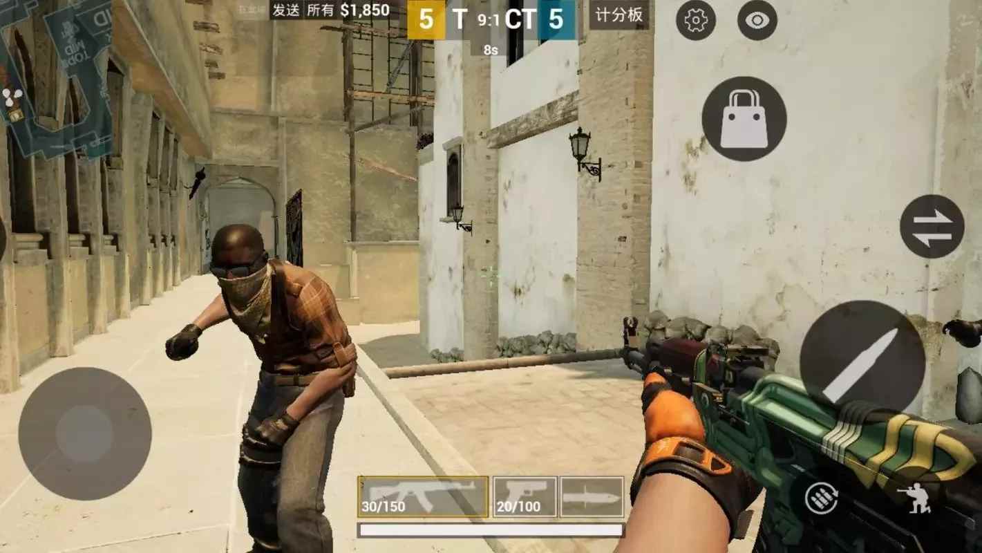 Đồ hoạ sắc nét và âm thanh sống động CSGO Mobile