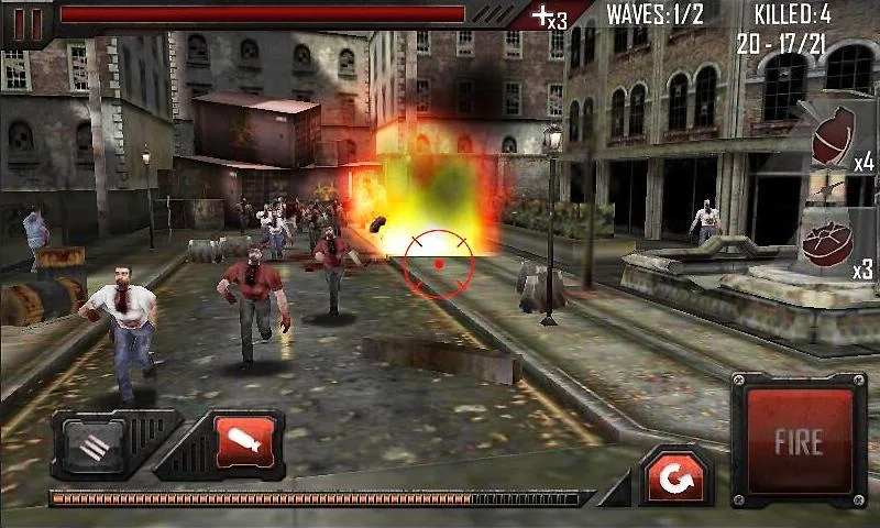 A series of missions are given specifically Zombie Roadkill 3D