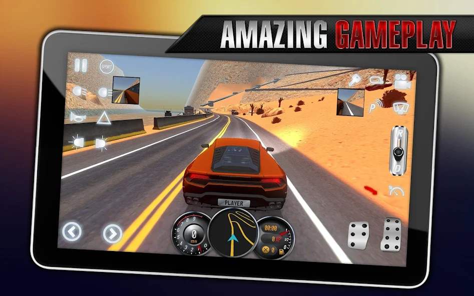 Drive with increasing levels and special levels Driving School 2017 MOD