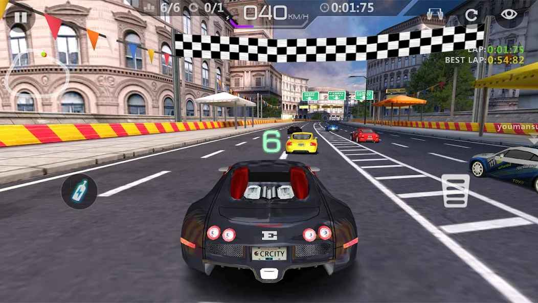 Nhiều thử thách và nhiệm vụ với sự khó khăn riêng City Racing 3D MOD