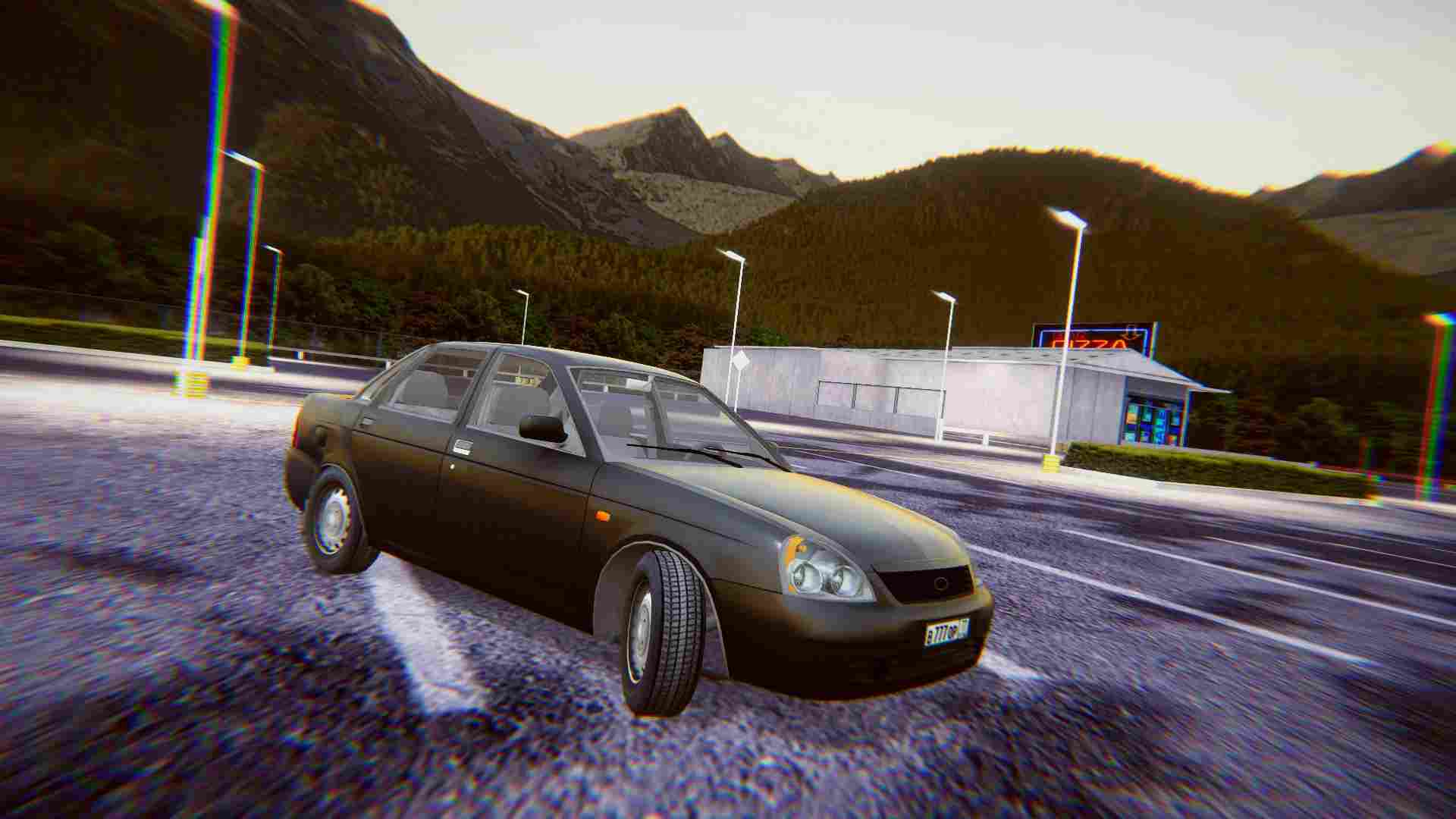 Russian Car Lada 3D mod apk screenshot