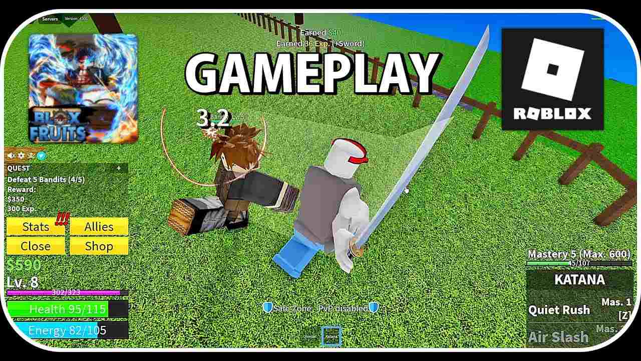 Blox Fruits mod apk screenshot