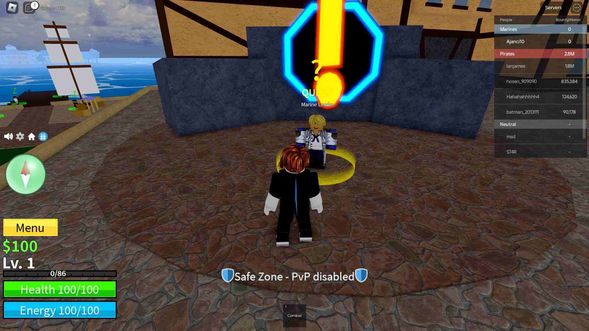 Blox Fruits mod apk screenshot